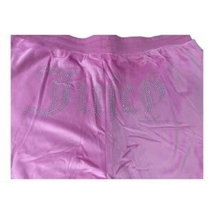 Juicy Couture Women's Velvet Fleece Lounge Pajama Pant Size Large